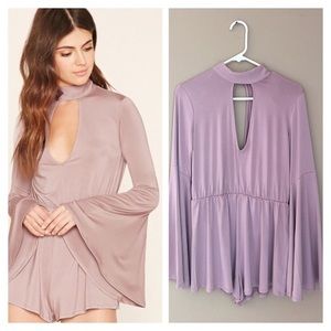 Forever 21 Purple romper/ dress
